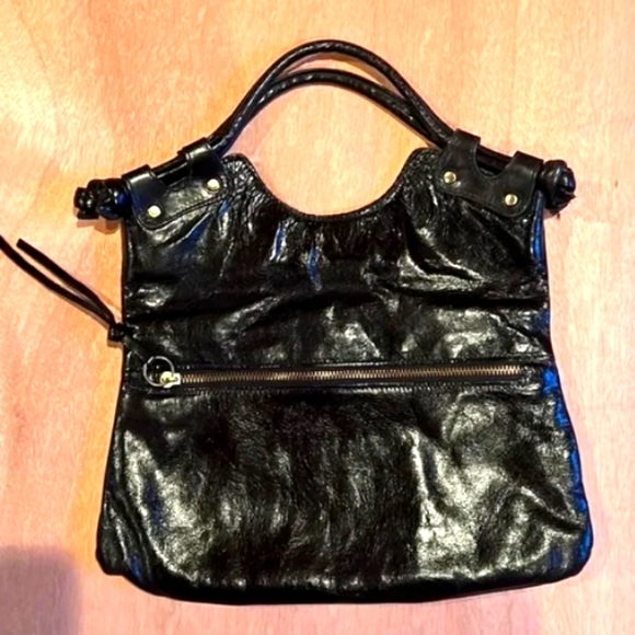 Pietro Alessandro patent leather satchel - Picture 3 of 8